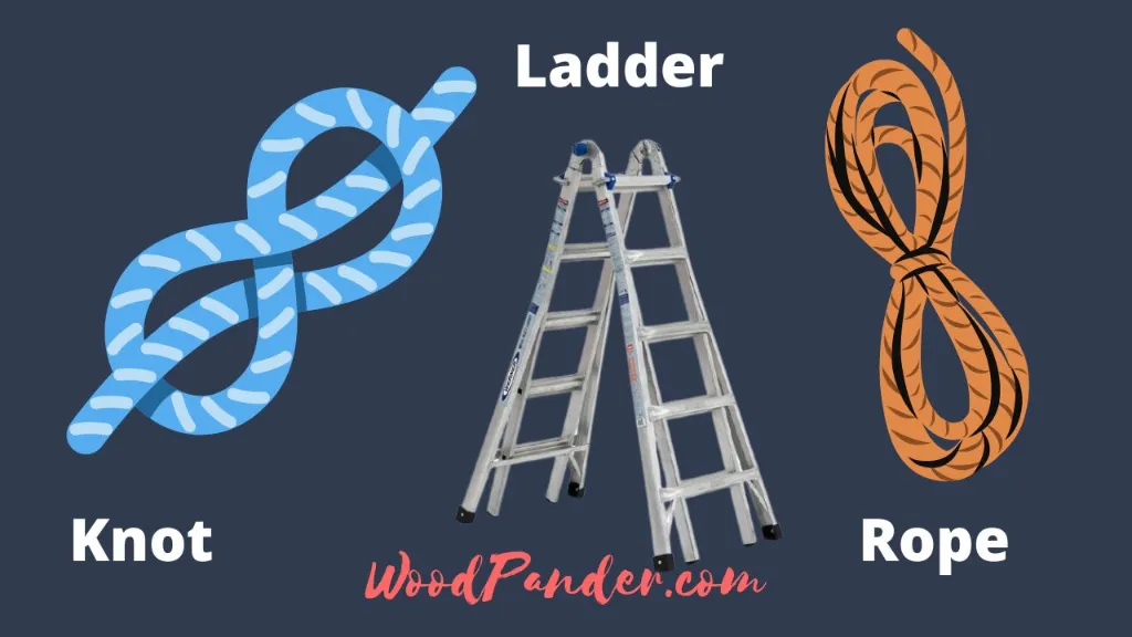 knot ladder rope