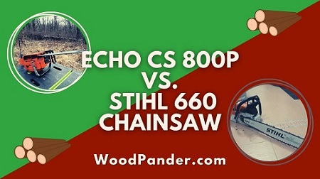 ECHO CS 800P Vs Stihl 660 Chainsaw