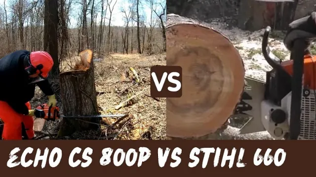 echo cs 800p vs stihl 660