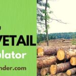 Log Dovetail Calculator