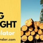 Wood Log Weight Calculator