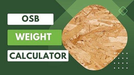 Osb Weight Calculator