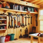 How to Hang Tools in a Suncast Shed