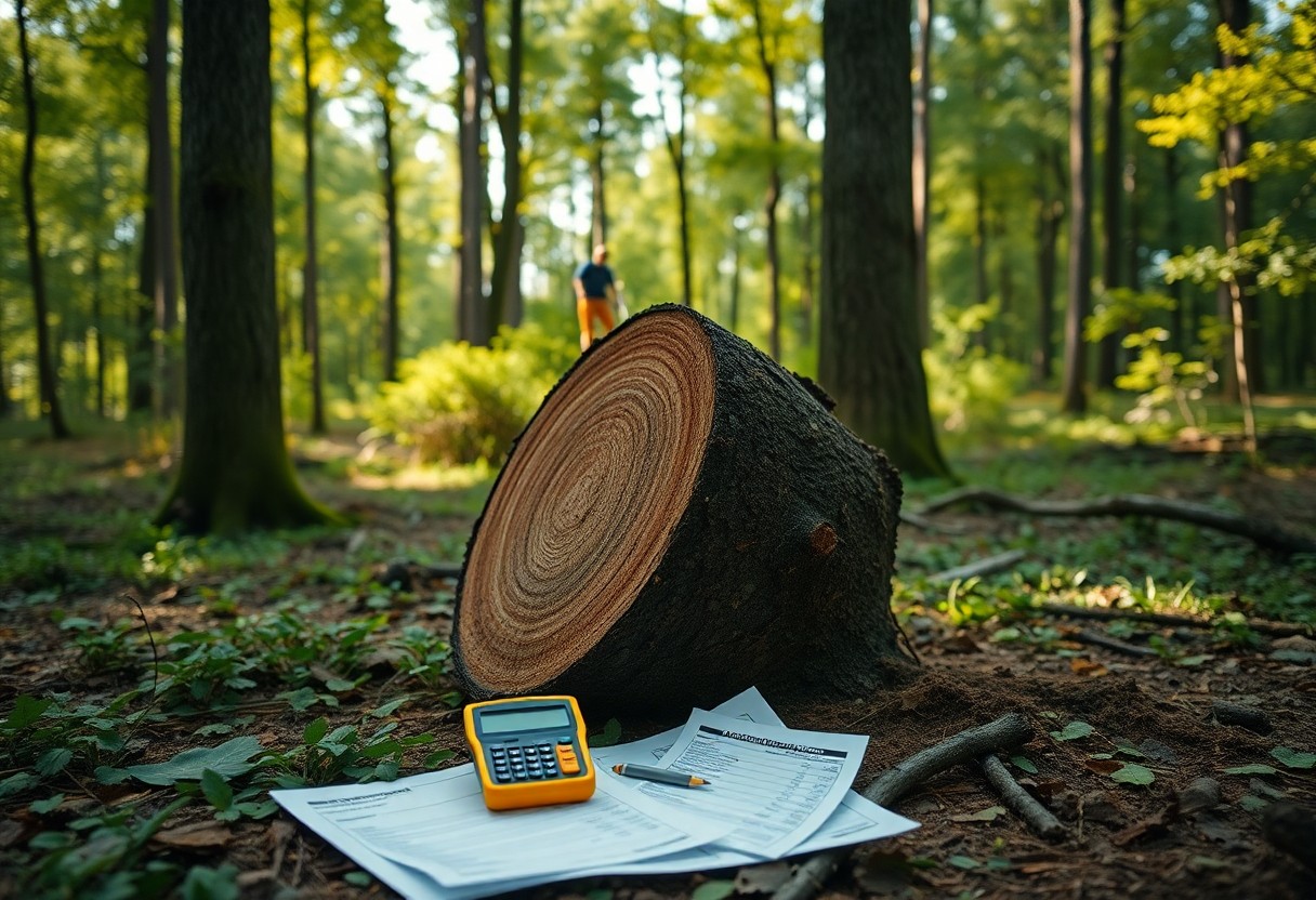 tree removal cost calculator near north carolina