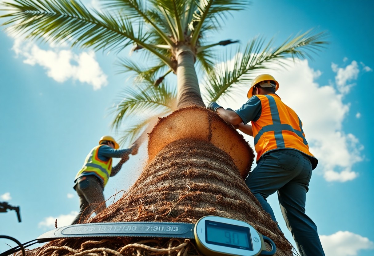 palm tree removal cost calculator