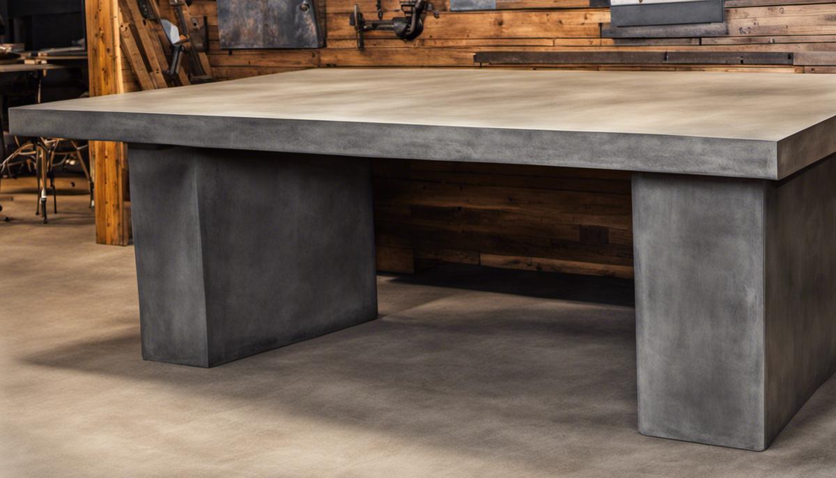 DIY Guide to Polishing Concrete Table Top