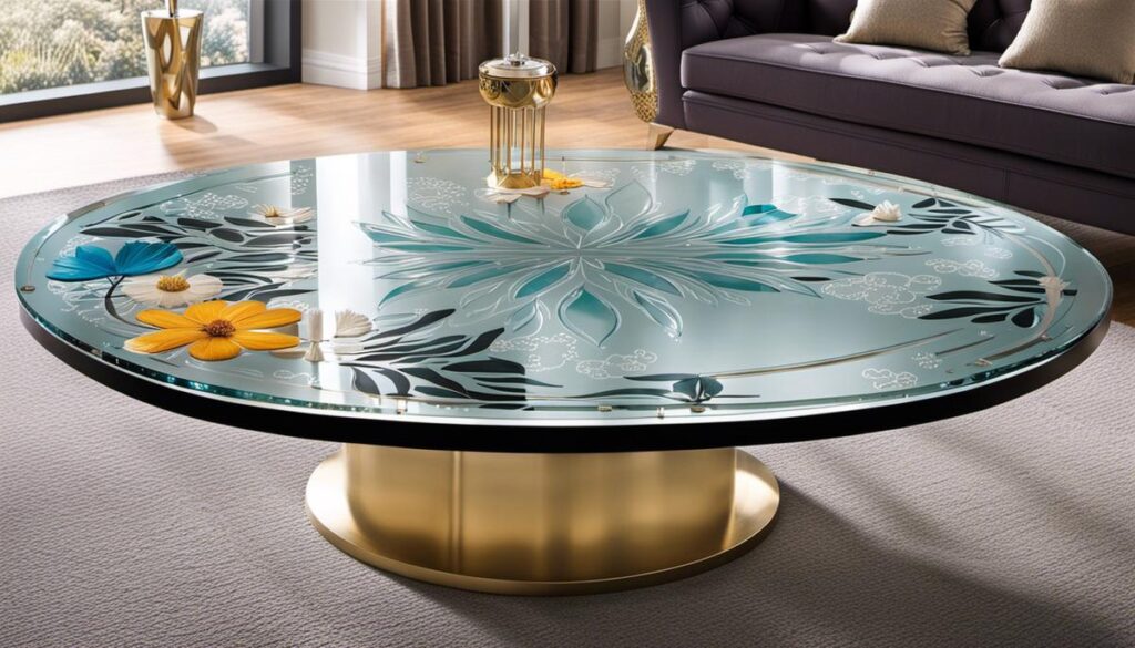 glass table top