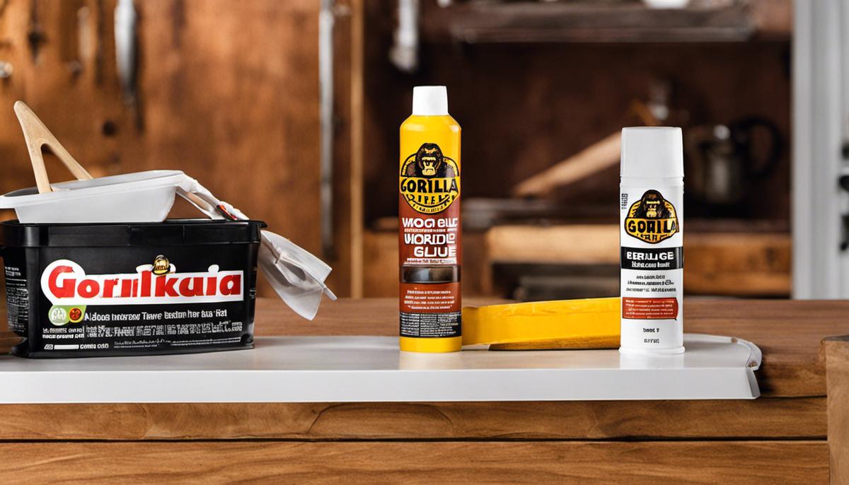 Gorilla Wood Glue - A reliable adhesive for wood surfaces