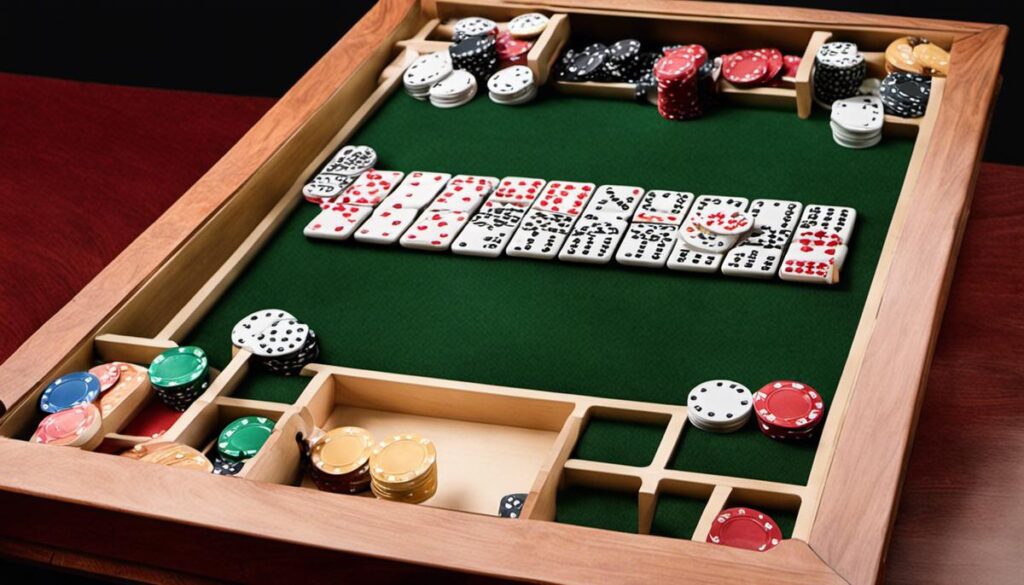 portable domino table tops