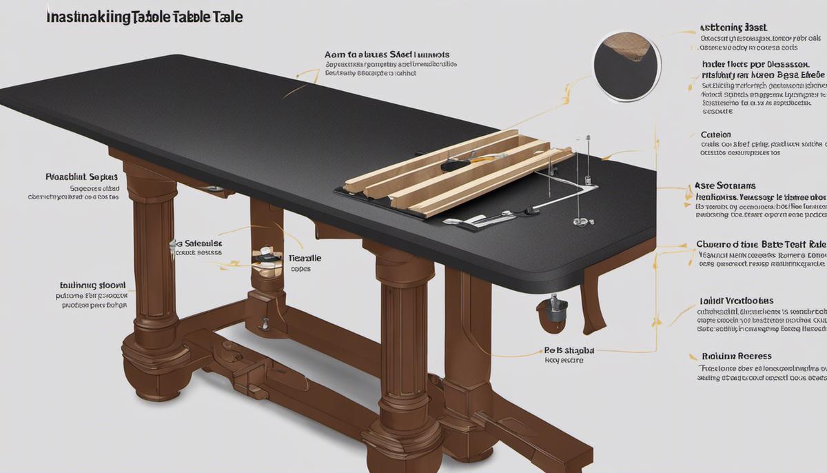 understanding the components of a pedestal table